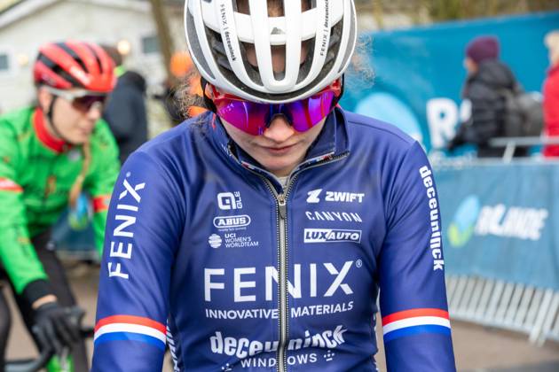 NK Cyclocross Oisterwijk Vrouwen Oisterwijk (NED), CYCLOCROSS, JANUARY 12 Puck Pieterse Gefotografeerd tijdens het Nederlands Kampioenschap veldrijden in Oisterwijk Content not available for redistribution in The Netherlands directly or indirectly through any third parties. Copyright: xSportfotoxPhotoagencyx