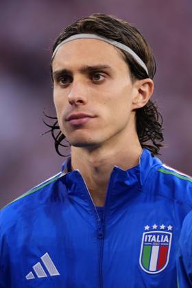Italy™s Riccardo Calafiori during the Euro 2024 soccer match between Croatia and Italy at the Leipzig stadium, Lipsia, Germany - Monday 24, June , 2024. - Soccer . Copyright: xFabioxFerrari LaPressex