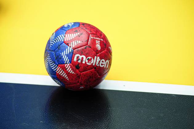 Molten Spielball, Themenfoto, Themenbild, Symbolfoto, Symbolbild, Stockfoto DEN, Tunesien vs. Daenemark, Handball, IHF Weltmeisterschaft 2025, Gruppe B, Spieltag 2, 16.01.2025 DEN, Tunesien vs. Daenemark, Handball, IHF Weltmeisterschaft 2025, Gruppe B, Spieltag 2, 16.01.2025 Herning Copyright: xEibner-Pressefoto MarcelxvonxFehrnx EP_MFN