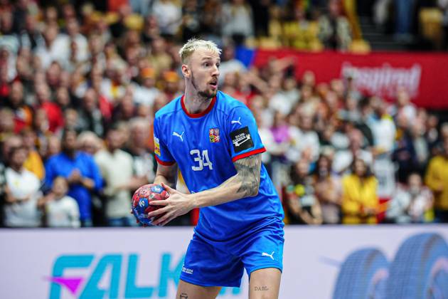 Dominik Solak (Tschechien, 34) DEN, Deutschland vs. Tschechien, Handball, IHF Weltmeisterschaft 2025, Gruppe A, Spieltag 3, 19.01.2025 DEN, Deutschland vs. Tschechien, Handball, IHF Weltmeisterschaft 2025, Gruppe A, Spieltag 3, 19.01.2025 Herning Copyright: xEibner-Pressefoto MarcelxvonxFehrnx EP_MFN