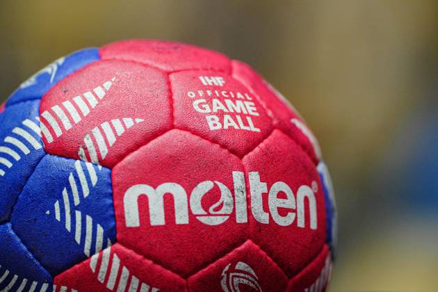 Molten Spielball, Themenfoto, Themenbild, Symbolfoto, Symbolbild, Stockfoto DEN, Daenemark vs. Deutschland, Handball, IHF Weltmeisterschaft 2025, Hauptgruppe 1, Spieltag 1, 21.01.2025 DEN, Daenemark vs. Deutschland, Handball, IHF Weltmeisterschaft 2025, Hauptgruppe 1, Spieltag 1, 21.01.2025 Herning Copyright: xEibner-Pressefoto MarcelxvonxFehrnx EP_MFN