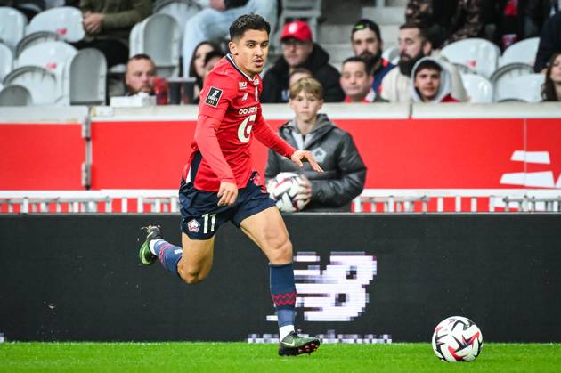 October 5, 2024, Villeneuve-D ascq, France, France: Osame SAHRAOUI of Lille during the Ligue 1 match between Lille OSC (LOSC) and Toulouse FC at Pierre Mauroy Stadium on October 05, 2024 in Villeneuve-d Ascq near Lille, France. Villeneuve-D ascq France - ZUMAm308 20241005_zsp_m308_031 Copyright: xMatthieuxMirvillex