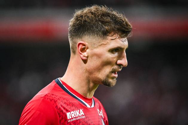 October 5, 2024, Villeneuve-D ascq, France, France: Thomas MEUNIER of Lille during the Ligue 1 match between Lille OSC (LOSC) and Toulouse FC at Pierre Mauroy Stadium on October 05, 2024 in Villeneuve-d Ascq near Lille, France. Villeneuve-D ascq France - ZUMAm308 20241005_zsp_m308_044 Copyright: xMatthieuxMirvillex