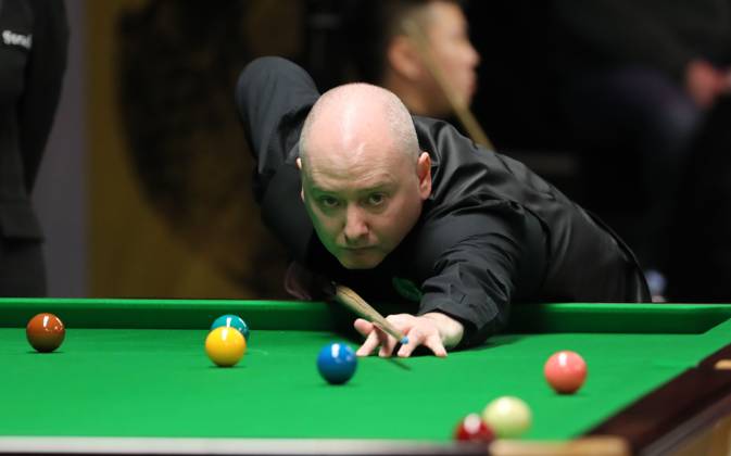 Graeme Dott (SCO) Snooker Billard Berlin German Masters im Tempodrom 27.01.2025