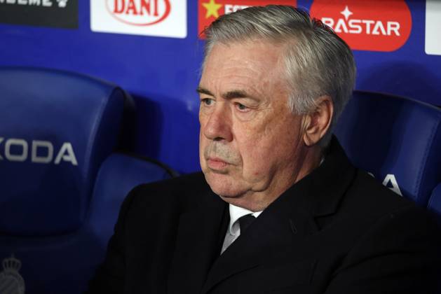 RCD Espanyol de Barcelona v Real Madrid CF - La Liga EA Sports Carlo Ancelotti coaches during the match between RCD Espanyol and Real Madrid CF, corresponding to week 22 of LaLiga EA Sports, at the RCDE Stadium in Barcelona, Spain, on February 1, 2025. Barcelona Barcelona Spain Copyright: xUrbanandsportx originalFilename:urbanandsport-rcdespan250201_npByc
