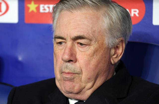 RCD Espanyol de Barcelona v Real Madrid CF - La Liga EA Sports Carlo Ancelotti coaches during the match between RCD Espanyol and Real Madrid CF, corresponding to week 22 of LaLiga EA Sports, at the RCDE Stadium in Barcelona, Spain, on February 1, 2025. Barcelona Barcelona Spain  Copyright: xUrbanandsportx originalFilename:urbanandsport-rcdespan250201_npUwB