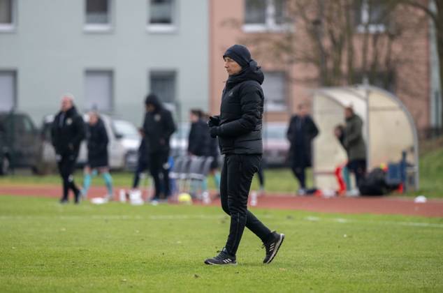 Fußball, Frauen, Testspiel, Saison 2024 2025, 1. FC Union Berlin - FC Schlieren (13:0), Trainerin Ailien Poese (1. Frauen 1. FC Union), 02.02. 2025, Copyright: xMatthiasxKochx