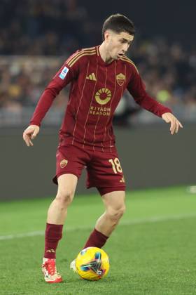 Rome, Italy 02.02.2025 : Matias Soule of Roma during Italian football championship Serie A Enilive 2024-2025 match AS Roma vs SSC Napoli at Stadio Olimpico in Rome on February 2, 2025. Copyright: xMarcoxIacobucci IPAxSportx xipa-agency.netx xx IPA_53562711 IPA_Agency_IPA53562711