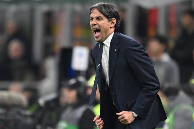 AC Milan vs Inter FC Internazionale Serie A match at Giuseppe Meazza San Siro Stadium Simone Inzaghi Head Coach of FC Inter, during the Italian Serie A football match between AC Milan and FC Inter on February 2, 2025 at Giuseppe Meazza San Siro Siro stadium in Milan, Italy Italy Copyright: TizianoxBallabio