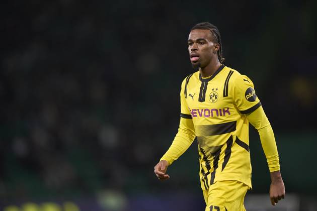 Sporting Clube de Portugal v Borussia Dortmund - UEFA Champions League 2024 25 League Knockout Play-off First Leg Carney Chukwuemeka of Borussia Dortmund looks on during the UEFA Champions League Knockout phase play-offs 1st leg match between Sporting CP and Borussia Dortmund at Jose Alvalade Stadium in Lisbon, Portugal, on February 11, 2025. Lisbon, Portugal Lisbon Portugal Copyright: xJosexManuelxAlvarezxReyx originalFilename:alvarezrey-notitle250211_npXEt
