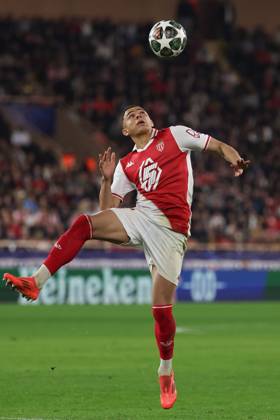 Monaco on February 12, 2025 Uefa Champions League Knockout phase play-offs, 1st leg AS Monaco - SL Benfica, Vanderson (AS Monaco) Copyright: JoaquimxFerreira