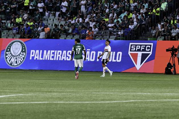 Match between Palmeiras and Sao Paulo for the Sao Paulo championship Sao paulo (sp), 02 16 2025 - paulistao palmeiras vs sao paulo - facundo torres during the match between palmeiras and sao paulo, valid for the 10th round of the 2025 paulista football championship, on the night of this sunday, february 16, 2025, at allianz parque, in sao paulo-sp (Foto: Leco Viana Thenews2 imago images) SPO  Copyright: xLecoxVianax