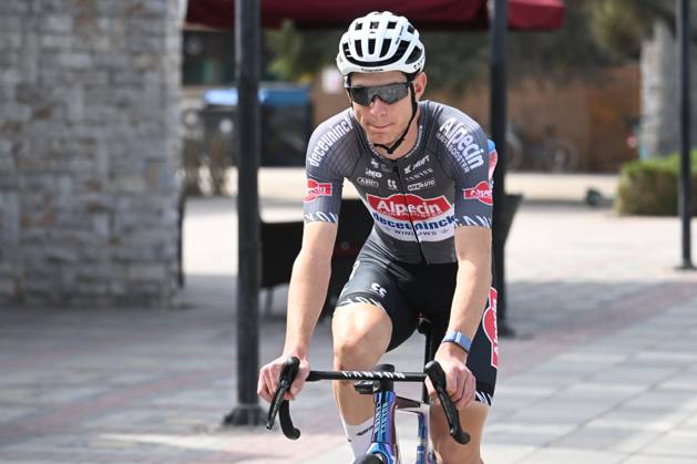 UAE Tour 2025 - Stage 3 JEBEL JAIS, UNITED ARAB EMIRATES - FEBRUARY 19 : Debruyne Ramses (BEL) of Alpecin-Deceuninck pictured during Stage 3 of the UAE Tour 2025 cycling race with start in Ras Al Khaimah and finish in Jebel Jais (181km) on February 19, 2025 in Jebel Jais, United Arab Emirates, 19 02 2025 Jebel Jais United Arab Emirates  Copyright: xPeterxDexVoechtx