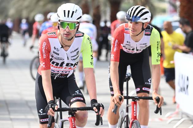 UAE Tour 2025 - Stage 3 JEBEL JAIS, UNITED ARAB EMIRATES - FEBRUARY 19 : Goossens Kobe (BEL) of Intermarché - Wanty pictured during Stage 3 of the UAE Tour 2025 cycling race with start in Ras Al Khaimah and finish in Jebel Jais (181km) on February 19, 2025 in Jebel Jais, United Arab Emirates, 19 02 2025 Jebel Jais United Arab Emirates  Copyright: xPeterxDexVoechtx