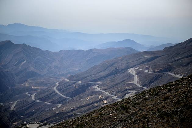 UAE Tour 2025 - Stage 3 JEBEL JAIS, UNITED ARAB EMIRATES - FEBRUARY 19 : illustration picture of the Jebel Jais mountain during Stage 3 of the UAE Tour 2025 cycling race with start in Ras Al Khaimah and finish in Jebel Jais (181km) on February 19, 2025 in Jebel Jais, United Arab Emirates, 19 02 2025 Jebel Jais United Arab Emirates Copyright: xPeterxDexVoechtx