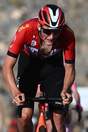 UAE Tour 2025 - Stage 3 JEBEL JAIS, UNITED ARAB EMIRATES - FEBRUARY 19 : Tarling Joshua (GBR) of Ineos Grenadiers in action during Stage 3 of the UAE Tour 2025 cycling race with start in Ras Al Khaimah and finish in Jebel Jais (181km) on February 19, 2025 in Jebel Jais, United Arab Emirates, 19 02 2025 Jebel Jais United Arab Emirates Copyright: xPeterxDexVoechtx