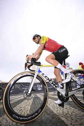2025 Volta Algarve cycling race - Stage 3 TAVIRA, PORTUGAL - FEBRUARY 21 : Buchmann Emanuel (GER) of Cofidis during stage 3 of the 51th edition of the Volta Algarve cycling race, with start in Vila Real Santo Antonio and finish in Tavira on February 21, 2025 in Tavira, Portugal, 21 02 2025 ( Motordriver Kenny Verfaillie - Tavira Portugal  Copyright: xTomasxSiskx