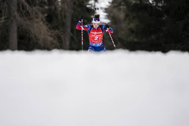 Bilder des Jahres 2025, Sport 02 Februar Sport Themen der Woche KW08 Sport Bilder des Tages 250222 Lou Jeanmonnot of France competes in women s 4 x 6 km relay during the IBU Biathlon World Championships on February 22, 2025 in Lenzerheide. Photo: Petter Arvidson BILDBYRAN kod PA PA0987 bbeng skidskytte biathlon skiskyting skidskytte-vm vm ibu world championships biathlon world championships stafett dam relay Copyright: PETTERxARVIDSON BB250222PA034