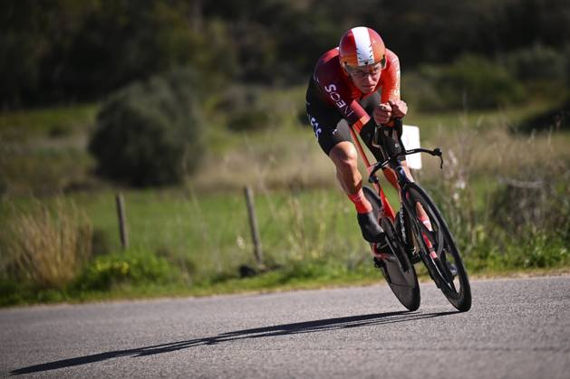 2025 Volta Algarve cycling race - Stage 5 MALHAO, PORTUGAL - FEBRUARY 23 : Schmidt Artem (USA) of Ineos Grenadiers during stage 5, an individual time trial, of the 51th edition of the Volta Algarve cycling race, with start in Salir and finish in Malhao on February 23, 2025 in Malhao, Portugal, 23 02 2025 ( Motordriver Kenny Verfaillie - Malhao Portugal  Copyright: xTomasxSiskx