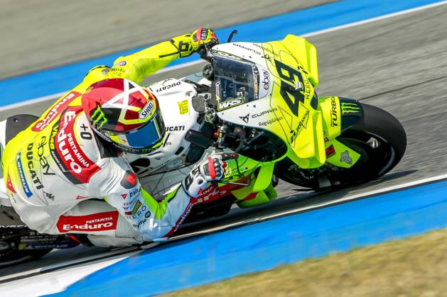 Bilder des Jahres 2025, Sport 03 M?rz Sport Themen der Woche KW09 PT MotoGP of Thailand Italian MotoGP rider Fabio Di Giannantonio of Pertamina Enduro VR46 Racing Tea, in action during qualifying, ahead of the PT Grand Prix of Thailand 2025 at the Chang Circuit in Buriram, Thailand, March 01 2025. The PT Grand Prix of Thailand 2025 will take place on March 02 2025. Buriram Thailand Copyright: xMatrixxImagesx xDiegoxAzubelx 