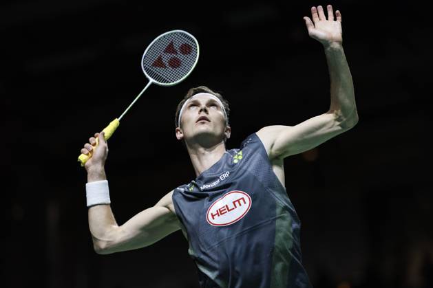 Bilder des Jahres 2025, Sport 03 März Sport Themen der Woche KW09 Sport Bilder des Tages 01.03.2025 Yonex German Open 2025, Muelheim an der Ruhr Germany, Westenergie Sporthalle in Muelheim MS Viktor AXELSEN (DEN) - Toma Junior POPOV(FRA) Mülheim an der Ruhr (GER) Muelheim an der Ruhr NRW Deutschland