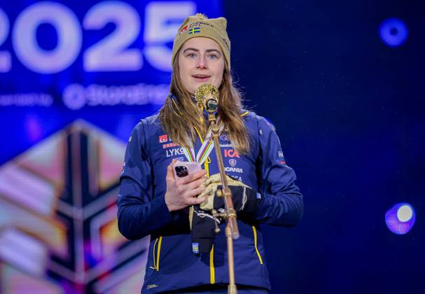 RECORD DATE NOT STATED 2.03.2025 MISTRZOSTWA SWIATA W NARCIARSTWIE KLASYCZNYM BIEGI NARCIARSKIE KOBIET SKIATHLON TRONDHEIM 2025 FIS NORDIC WORLD SKI CHAMPIONSHIPS CROSS COUNTRY WOMEN SKIATHLON N Z EBBA ANDERSSON FOT. JULIA PIATKOWSKA NEWSPIX.PL --- newspix.pl 