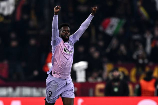 As Roma 06 03 2025 - Europa League Roma-Atletico Bilbao foto Antonello Sammarco Image nella foto: esultanza gol Inaki Williams