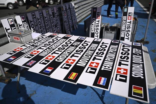 Paris - Nice 2025 - stage 3 NEVERS, FRANCE - MARCH 11 : illustration picture time trial during stage 3 of the 83th edition of the Paris - Nice cycling race, a team time-trail stage of 28,4km with start on the Circuit Magny-Cours and finish in Nevers on March 11, 2025 in Nevers, France, 11 03 2025 ( Motordriver Kenny Verfaillie - Nevers France  Copyright: xNicoxVereeckenx