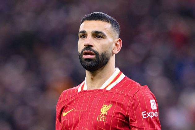 Liverpool FC v Paris Saint-Germain - UEFA Champions League 2024 25 Round of 16 Second Leg LIVERPOOL, ENGLAND - MARCH 11: Mohamed Salah of Liverpool looks on during the Extended Time of UEFA Champions League 2024 25 Round of 16 Second Leg match between Liverpool FC and Paris Saint-Germain at Anfield on March 11, 2025 in Liverpool, England. LiverpoolUnited Kingdom Copyright: xRichardxCallisx