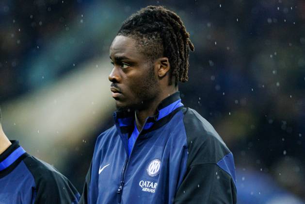 Yann Bisseck seen during UEFA Champions League game between teams of Internazionale Milano and Feyenoord FC (Maciej Rogowski) Milan San Siro Italy Copyright: xMaciejxRogowskix intervsfeyenoord2425-099