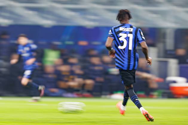 Yann Bisseck seen during UEFA Champions League game between teams of Internazionale Milano and Feyenoord FC (Maciej Rogowski) Milan San Siro Italy Copyright: xMaciejxRogowskix intervsfeyenoord2425-293
