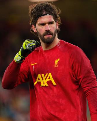 Liverpool FC v Paris Saint-Germain - UEFA Champions League 2024 25 Round of 16 Second Leg Liverpool s Alisson Becker warms up during the UEFA Champions League Round of 16, 2nd Leg match between Liverpool and Paris St Germain at Anfield in Liverpool, England, on March 11, 2025. Liverpool Merseyside United Kingdom Copyright: xMIxNewsx originalFilename:fletcher-liverpoo250311_nptaP