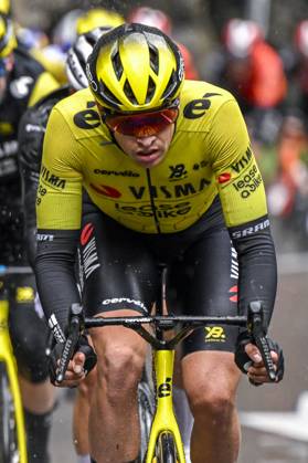 Paris - Nice 2025 - stage 7 AURON, FRANCE - MARCH 15 : Affini Edoardo (ITA) of Team Visma Lease A Bike in action during stage 7 of the 83th edition of the Paris - Nice cycling race, a stage of 109,3km with start in Nice and finish at Auron on March 15, 2025 in Auron, France, 15 03 2025 ( Motordriver Kenny Verfaillie - Auron France Copyright: xNicoxVereeckenx