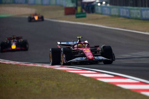 F1 - CHINESE GRAND PRIX 2025 44 HAMILTON Lewis (gbr), Scuderia Ferrari SF-25, action during the Formula 1 Heineken Chinese Grand Prix 2025, 2nd round of the 2025 FIA Formula One World Championship, WM, Weltmeisterschaft from March 21 to 23, 2025 on the Shanghai International Circuit, in Shanghai, China - ShanghaiChina Copyright: xJavierxJimenezx