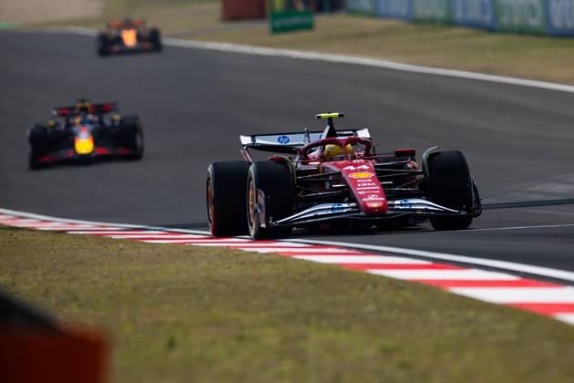 F1 - CHINESE GRAND PRIX 2025 44 HAMILTON Lewis (gbr), Scuderia Ferrari SF-25, action during the Formula 1 Heineken Chinese Grand Prix 2025, 2nd round of the 2025 FIA Formula One World Championship, WM, Weltmeisterschaft from March 21 to 23, 2025 on the Shanghai International Circuit, in Shanghai, China - ShanghaiChina Copyright: xJavierxJimenezx