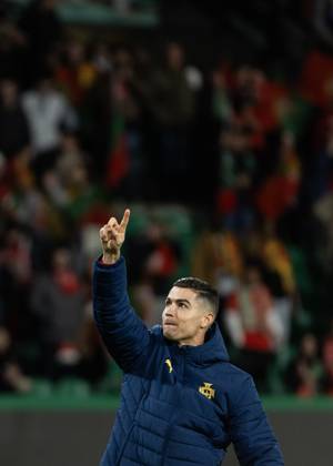 March 23, 2025, Lisbon, Portugal: Cristiano Ronaldo seen after the UEFA Nations League quarter-finals 2nd leg match between Portugal and Denmark at Estadio Jose Alvalade. Lisbon Portugal - ZUMAs197 20250323_aaa_s197_372 Copyright: xHugoxAmaralx