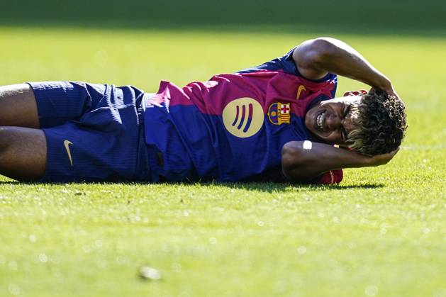 FC Barcelona, Barca Girona FC. La Liga EA Sports match. Date 29 Lamine Yamal of FC Barcelona during the La Liga EA Sports match between FC Barcelona and Girona FC played at Lluis Companys Stadium on 30 March 2025 in Barcelona, Spain. kpng Copyright: xSergioxRuizx xImagox PS_250330_BAR_GIR_014