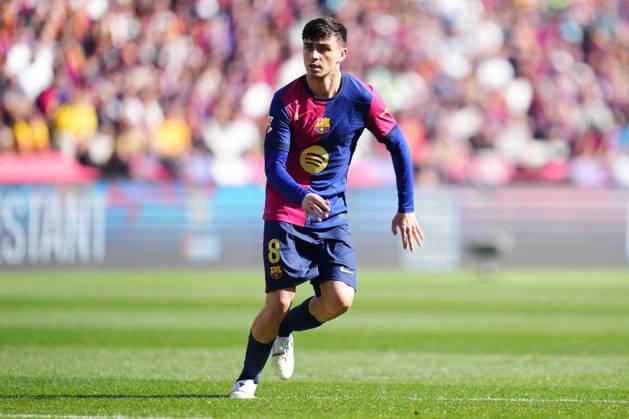 FC Barcelona, Barca Girona FC. La Liga EA Sports match. Date 29 Pedro Gonzalez Pedri of FC Barcelona during the La Liga EA Sports match between FC Barcelona and Girona FC played at Lluis Companys Stadium on 30 March 2025 in Barcelona, Spain. kpng Copyright: xBaguxBlancox xPRESSINPHOTOx PS_240330_BAR_GIR_991