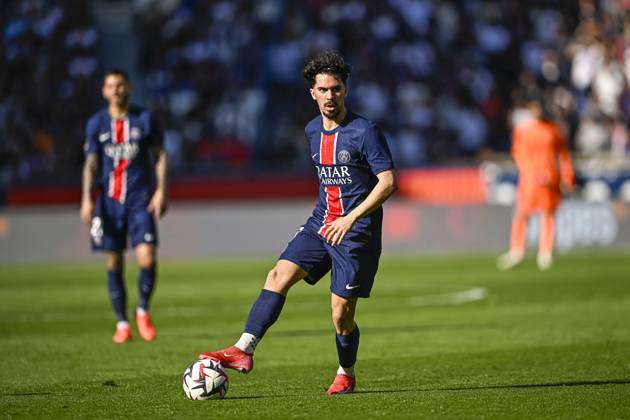 Ligue 1 McDonalds - Paris Saint-Germain v Angers SCO Vitinha during the Ligue 1 football match Paris Saint-Germain PSG VS Angers SCO on April 5, 2025 at Parc des Princes stadium in Paris, France. Photo by Victor Joly ABACAPRESS.COM Paris France  Copyright: xJolyxVictor ABACAx