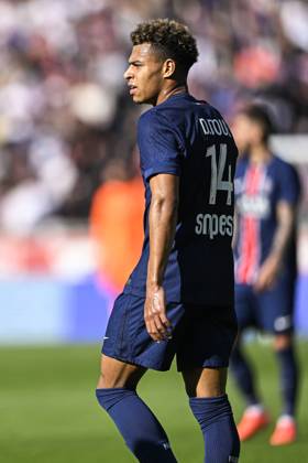 Ligue 1 McDonalds - Paris Saint-Germain v Angers SCO Desire Doue during the Ligue 1 football match Paris Saint-Germain PSG VS Angers SCO on April 5, 2025 at Parc des Princes stadium in Paris, France. Photo by Victor Joly ABACAPRESS.COM Paris France  Copyright: xJolyxVictor ABACAx