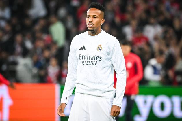 October 2, 2024, Villeneuve-D ascq, France, France: Eder MILITAO of Real Madrid during the UEFA Champions League, League Phase MD2 match between Lille OSC (LOSC) and Real Madrid at Pierre Mauroy Stadium on October 02, 2024 in Villeneuve-d Ascq near Lille, France. Villeneuve-D ascq France - ZUMAm308 20241002_zsp_m308_069 Copyright: xMatthieuxMirvillex