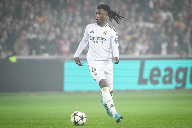 October 2, 2024, Villeneuve-D ascq, France, France: Eduardo CAMAVINGA of Real Madrid during the UEFA Champions League, League Phase MD2 match between Lille OSC (LOSC) and Real Madrid at Pierre Mauroy Stadium on October 02, 2024 in Villeneuve-d Ascq near Lille, France. Villeneuve-D ascq France - ZUMAm308 20241002_zsp_m308_100 Copyright: xMatthieuxMirvillex