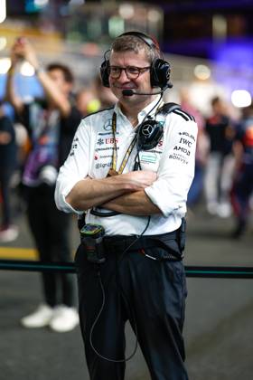 F1 - SAUDI ARABIAN GRAND PRIX 2025 Mercedes AMG F1 Team staff during the Formula 1 STC Saudi Arabian Grand Prix 2025, 5th round of the 2025 FIA Formula One World Championship, WM, Weltmeisterschaft from April 18 to 20, 2025 on the Jeddah Corniche Circuit, in Jeddah, Saudi Arabia - JeddahSaudi Arabia Copyright: xDPPIx