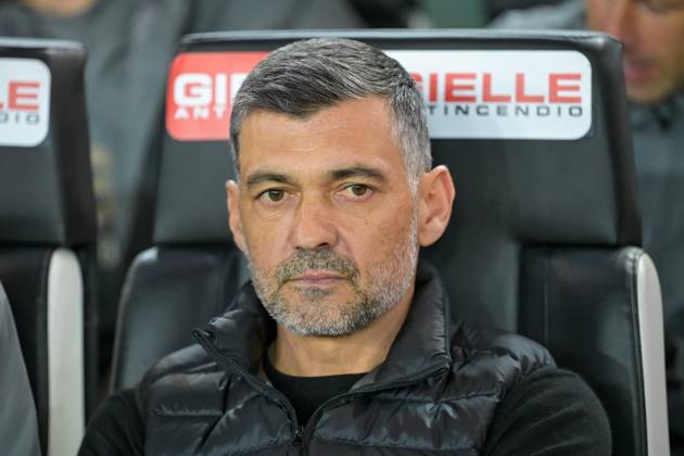 Milan s Head Coach Sergio Conceicao portrait during Udinese Calcio vs AC Milan, Italian soccer Serie A match in Udine, Italy, April 11 2025 Copyright: xAlessioxMarini IPAxSportx xipa-agency.netx xx IPA_56803636 IPA_Agency_IPA56803636