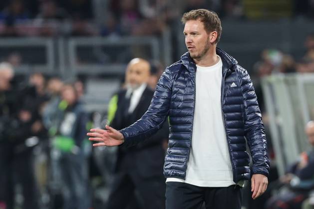 UEFA Nations League - 24 25 - Deutschland - Italien am 23.03.2025 im Signal Iduna Park in Dortmund Trainer Coach Julian Nagelsmann (Deutschland) gestikuliert