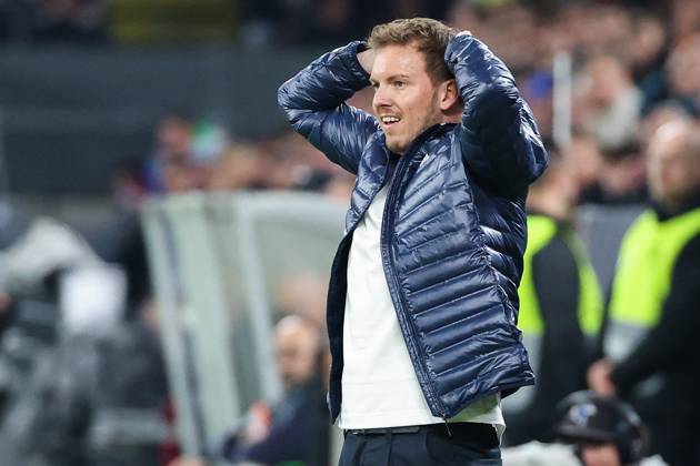 UEFA Nations League - 24 25 - Deutschland - Italien am 23.03.2025 im Signal Iduna Park in Dortmund Trainer Coach Julian Nagelsmann (Deutschland) nachdenklich