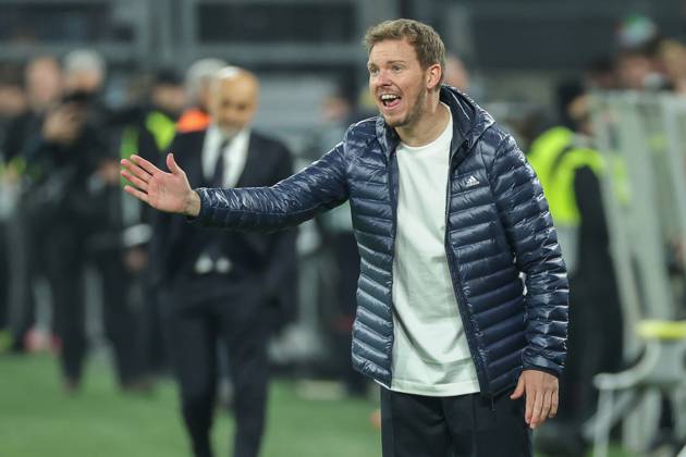 UEFA Nations League - 24 25 - Deutschland - Italien am 23.03.2025 im Signal Iduna Park in Dortmund Trainer Coach Julian Nagelsmann (Deutschland) gibt lautstark Anweisungen