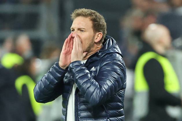 UEFA Nations League - 24 25 - Deutschland - Italien am 23.03.2025 im Signal Iduna Park in Dortmund Trainer Coach Julian Nagelsmann (Deutschland) gibt lautstark Anweisungen