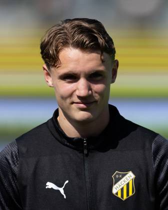 250427 Häckens Silas Andersen inför fotbollsmatchen i Allsvenskan mellan Häcken och Hammarby den 27 april 2025 i Göteborg. Copyright: MICHAELxERICHSEN BB250427MI091