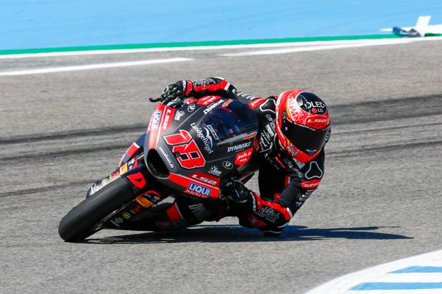 Races of MotoGP Estrella Galicia 0.0 Grand Prix of Spain at Jerez Angel Nieto Circuit, Jerez, Cadiz, 27 April 2025 In picture: Moto2 Manuel Gonzalez Carreras del Gran Premio Estrella Galicia 0.0 de MotoGP de Espana en el Circuito de Jerez Angel Nieto, Jerez, Cadiz, 27 de Abril de 2025 POOL Circuito de Jerez Angel Nieto Cordon Press Images will be for editorial use only. Mandatory credit: Circuito de Jerez Angel Nieto Cordon Press OSCARxDELxPOZO